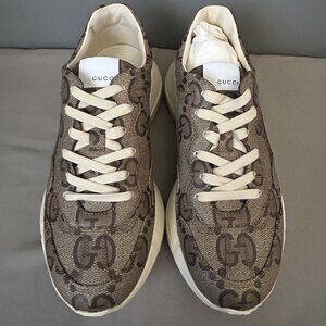 Men's Gucci Rython 100 'Beige Monogram' 680870 size8